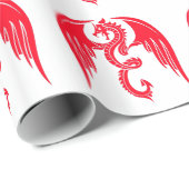 Red Dragaon Dragão Vermelho Cadeaupapier (Rol Hoek)
