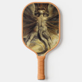 Red Dragon aangepast monogram Pickleball Paddle (Voorkant)