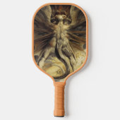 Red Dragon aangepast monogram Pickleball Paddle (Achterkant)