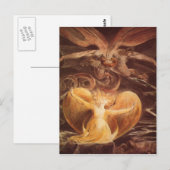 Red Dragon Art William Blake Briefkaart (Voorkant / Achterkant)