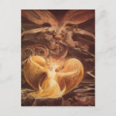 Red Dragon Art William Blake Briefkaart (Voorkant)