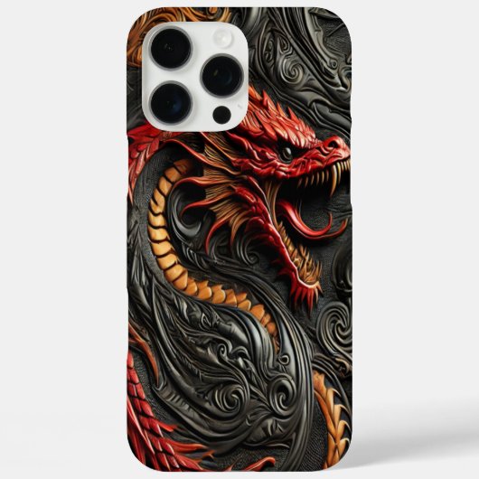 Red Dragon Artistic Art Case-Mate iPhone Case (Achterkant)
