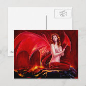 Red Dragon Briefkaart (Voorkant / Achterkant)