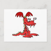 Red Dragon Briefkaart (Voorkant)