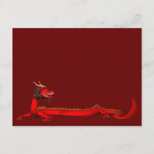 Red Dragon Briefkaart