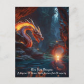Red Dragon Briefkaart (Voorkant)