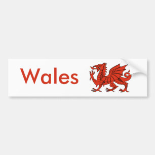 Red Dragon Bumpersticker
