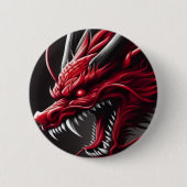 Red Dragon-Button Ronde Button 5,7 Cm (Voorkant)