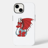 Red Dragon Cartoon Case-Mate iPhone Case (Achterkant)