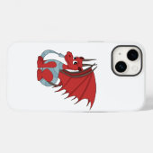 Red Dragon Cartoon Case-Mate iPhone Case (Achterkant (horizontaal))