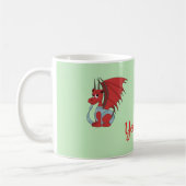Red Dragon Cartoon Coffee Mok (Links)