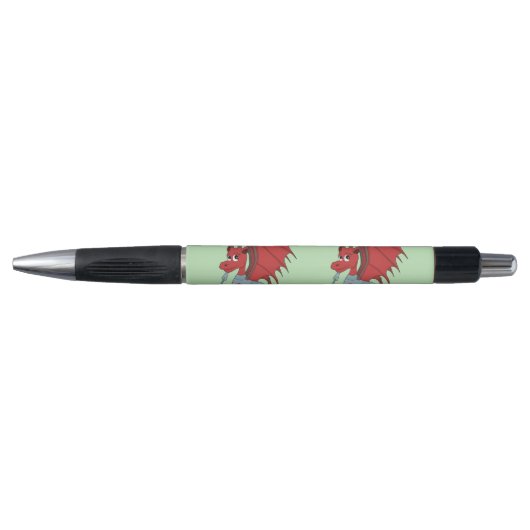 Red Dragon Cartoon Pen (Voorkant)
