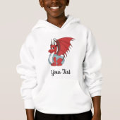 Red Dragon Cartoon T-Shirt (Voorkant)