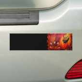 Red Dragon Claw Bumpersticker (Op auto)