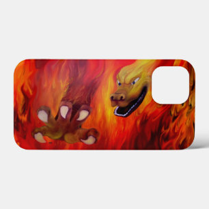 Red Dragon Claw iPhone 13 Mini Hoesje