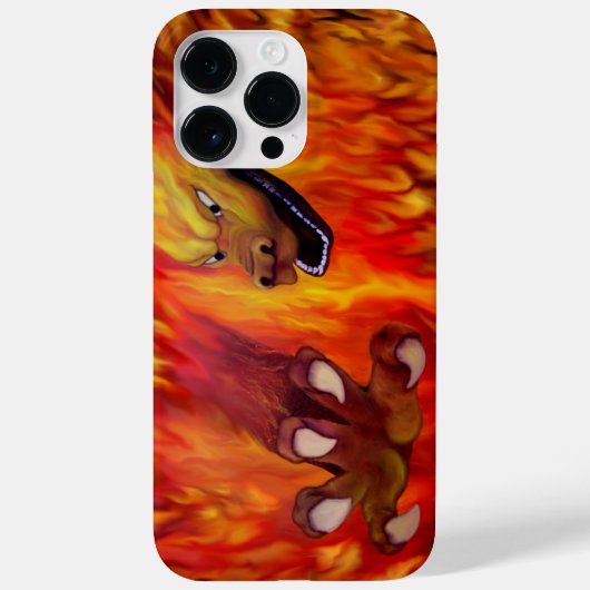 Red Dragon Claw Case-Mate iPhone Case (Achterkant)