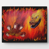 Red Dragon Claw Fotoplaat (Voorkant)