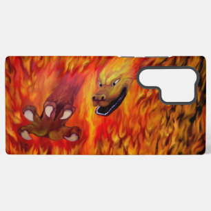 Red Dragon Claw Samsung Galaxy Hoesje