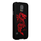 Red Dragon Custom Samsung Galaxy Nexus Hoesje (Back/Rechts)