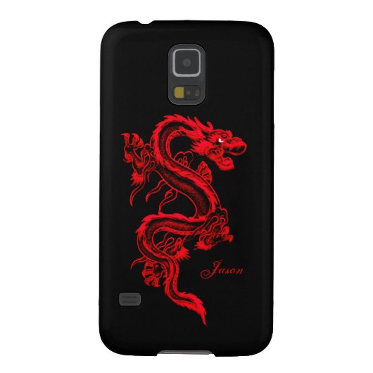 Red Dragon Custom Samsung Galaxy Nexus Hoesje (Achterkant)