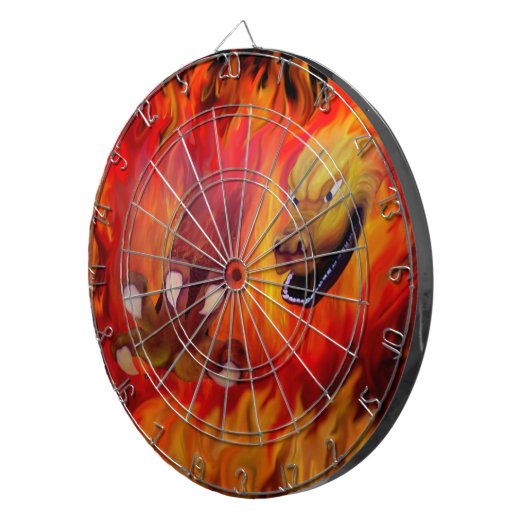 Red Dragon Dartbord (Voorkant Rechts)