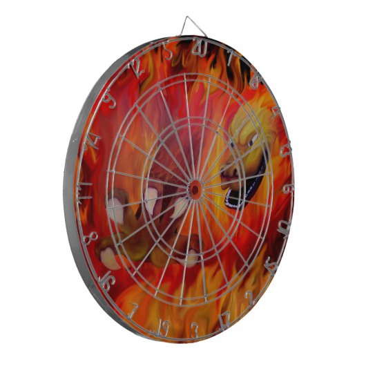 Red Dragon Dartbord (Voorkant Links)