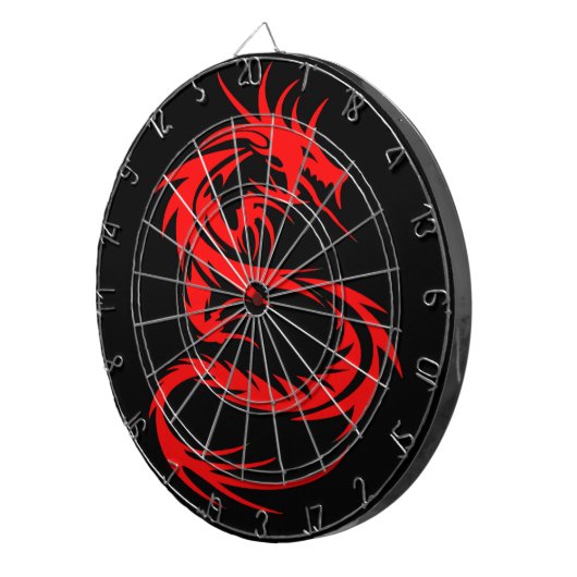 Red Dragon Dartbord (Voorkant Rechts)
