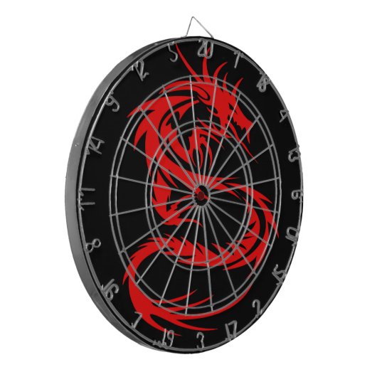 Red Dragon Dartbord (Voorkant Links)