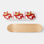 Red Dragon Design Personalized Persoonlijk Skateboard (Horizontaal)