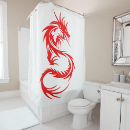 Red Dragon Douchegordijn