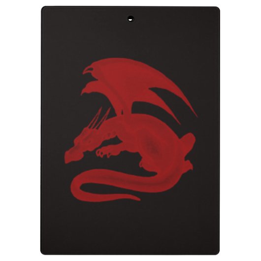 Red Dragon Drakon Maionios klembord (Achterkant)