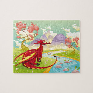 Red Dragon Dreamweaver 8x10 Legpuzzel