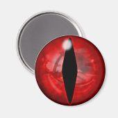 Red Dragon Eye Magneet (Voorkant / Achterkant)