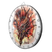 Red Dragon Fantasy Custom Name Dart Board Dartbord (Voorkant Rechts)