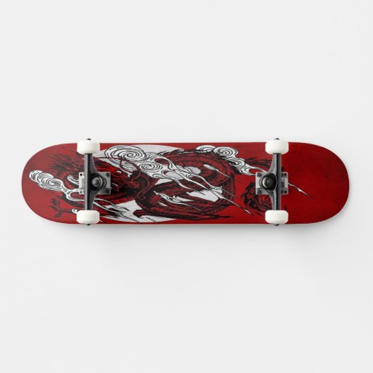 RED DRAGON FIGHTER SKATEBOARD (Horizontaal)