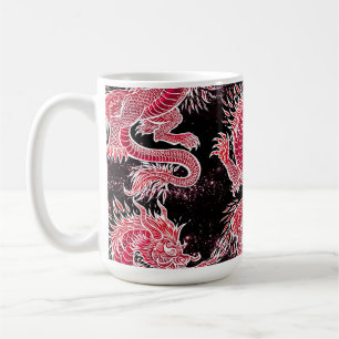 Red Dragon Galaxy Koffiemok