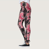 Red Dragon Galaxy Leggings (Links)