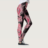 Red Dragon Galaxy Leggings (Rechts)