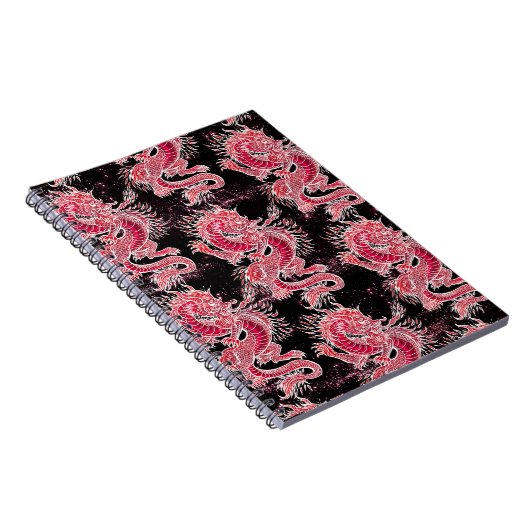 Red Dragon Galaxy Notitieboek (Rechterzijde)