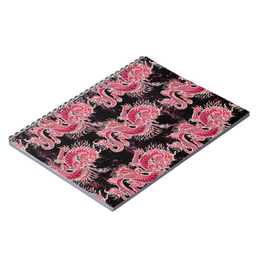 Red Dragon Galaxy Notitieboek (Linkerzijde)