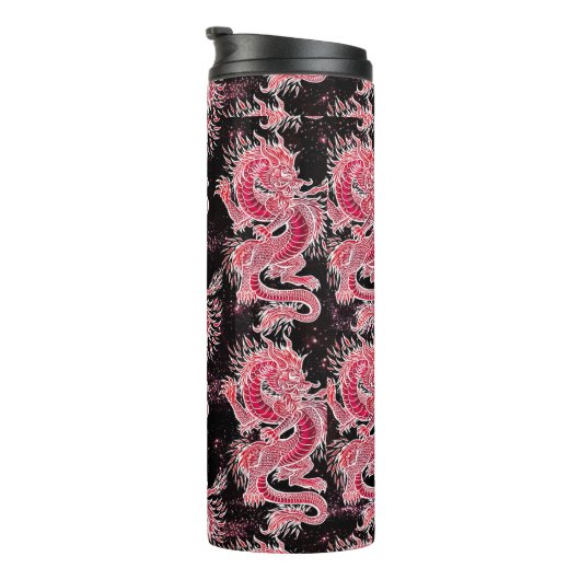 Red Dragon Galaxy Thermosbeker (Geroteerd rechts)