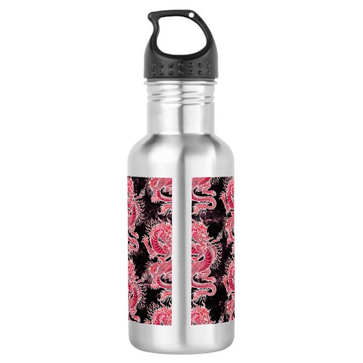 Red Dragon Galaxy Waterfles (Achterkant)