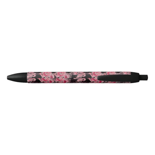 Red Dragon Galaxy Zwarte Inkt Pen (Achterkant)