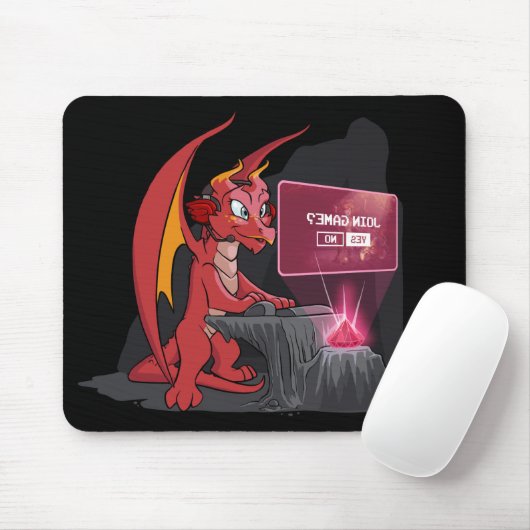 Red Dragon Gamer Muismat (Met muis)