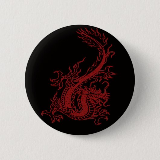 Red Dragon Glaurung Button (Voorkant)