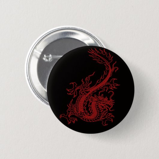 Red Dragon Glaurung Button (Voorkant /achterkant)