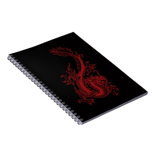 Red Dragon Glaurung Spiral notebook Notitieboek (Rechterzijde)