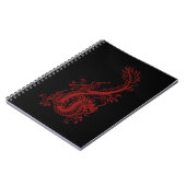 Red Dragon Glaurung Spiral notebook Notitieboek (Linkerzijde)