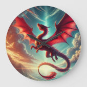 Red Dragon Grote Klok (Voorkant)