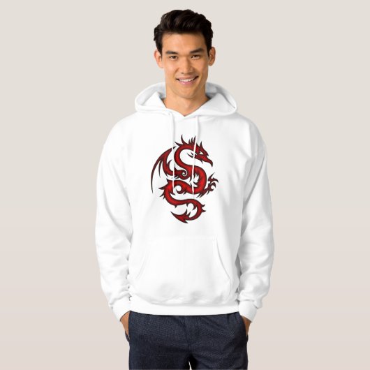 Red Dragon Hoodie (Voorkant volledig)